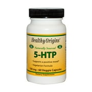 Healthy Origins Naturally Sourced 5-Htp 100 Mg Capsules, 60 Ea