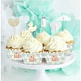 thumbnail image 2 of Inkdotpot Bottomless Cupcake Wrappers for Baby Shower, Fox Adjustable Cup Cake Liners Party Supplies, Boy Girl Baby Shower Decorations - Pack of 30, 2 of 6