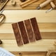 thumbnail image 3 of 4 bloques de madera para manualidades, tablones para tallar y grabar, tabla de madera dura de nogal para proyectos de bricolaje de carpintería y tallado., 3 of 8