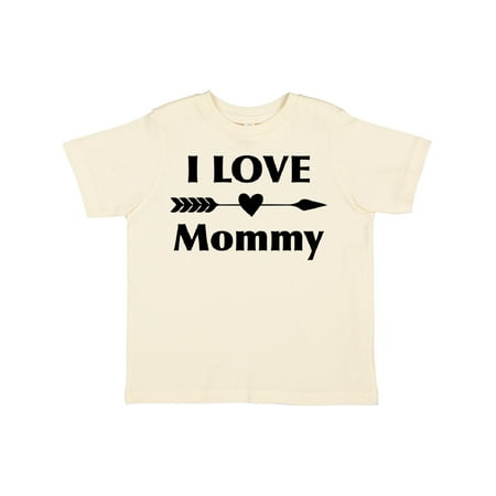 

Inktastic I Love Mommy Gift Toddler Boy or Toddler Girl T-Shirt