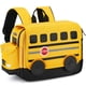 thumbnail image 1 of Mochila Bluboon para niños y niñas, preescolar, dibujos animados en 3D, amarilla, 1 of 9