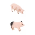 thumbnail image 1 of 2 Piezas de Juguetes de Animales de Colección de Estatuas, Juguetes Educativos Macarena Estatua de juguetes, 1 of 8