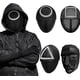 thumbnail image 1 of 4pcs Masked Man Mask, Halloween Cosplay Full Face Covering Masquerade Reality Survival, 1 of 1