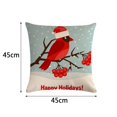 thumbnail image 2 of Jusqu'à 65 % de Rabais SMihono Taie d'Oreiller en Peau de Pêche Imprimée de Noël Housse de Coussin 1 Pce, 2 of 2