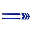 thumbnail image 2 of destyer Motorbike Striped Sticker Motorcycle Fender Reflective Sticker Waterproof Moto Decal Tattoo Prevent Scratch, 2 of 5