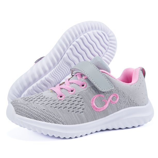 Toddler Boys Girls Sneakers Kids Lightweight Breathable Strap Athletic