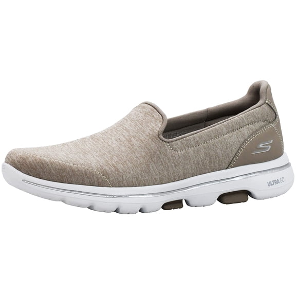 Skechers Sneakers for Women Go Walk 5 Honor Slip-On Shoes with Ultra Go Cushioning and Comfort Pillars