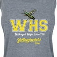 thumbnail image 3 of Yellowjackets - Wiskayok High School Logo Logo - Women's Racerback Tank Top, 3 of 5