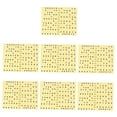 thumbnail image 4 of MERRYHAPY 7Pcs Yellow Adhesive Sticker Guitar Fretboard Stickers for Guitarists and Beginners, 4 of 7