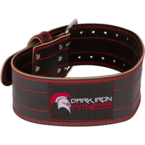 Weightlifting Belt W Adjustable Non Slip Fit By Dark Iron Fitness Walmart Com Walmart Com