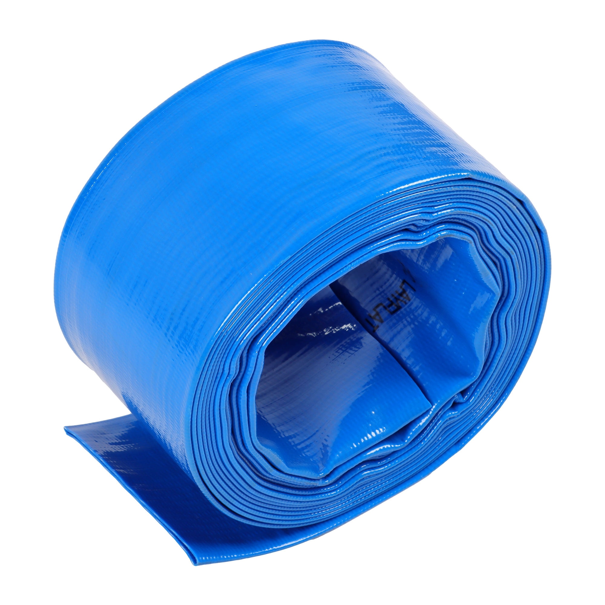 findmall 3" x 25FT Irrigation Discharge PVC Hose with Two Hose Collets For Swimming Pool
