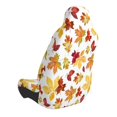 thumbnail image 2 of Wukai Autumn Leaves 1 Full Set Car Seat Covers with Soft Padding Universal Auto Front Seats Protector and Cushion Mat, 2 of 5