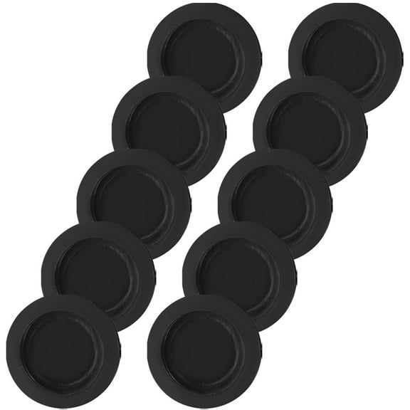 WRISTBIQUE 10Pcs Black Rubber Bank Plug Replacement Stopper for Saving Box Protection