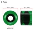 thumbnail image 2 of Uxcell 60mm Skateboard Wheel Street Wheels for Skateboards Cruiser Wheels 78A, Clear Green 4 Pack, 2 of 5