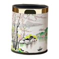 thumbnail image 3 of Papelera decorativa de 10L, elegante, ideal para dormitorio, baño, cocina, debajo Estilo B, 3 of 9