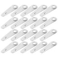 thumbnail image 1 of HEALEEP 1000Pcs Photo Frame Hardware Accessories Iron Silver for Picture Frames, 1 of 7