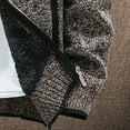 thumbnail image 3 of Womens Cardigans Men's Jacket Classic Solid Color Knitted Sweater Cardigan Sweater Slim Jacket on Clearance, 3 of 5