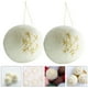 thumbnail image 5 of 3 uds bolas de Navidad adornos colgantes bolas de Navidad decorativas para fiestas decoraciones para árboles de Navidad bolas de fieltro, 5 of 5