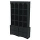 thumbnail image 1 of Estantería para casa de muñecas, accesorios de mobiliario, juego de simulación, decoración, armario versátil, mini estantería para casa de muñecas Negro, 1 of 5