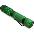 thumbnail image 1 of 1000 Lumen Flashlight, Waterproof IBAOLEA D Rechargeable Flashlight, Dual Power, Micro-USB Charging Flashlight with Power Bank, Lightweight Military Gear, 7.4 oz, Green - Green, 1 of 8
