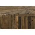 thumbnail image 4 of Benzara Zoro 42 Inch Coffee Table, Reclaimed Wood, Hairpin Legs, Brown and Black, 4 of 5