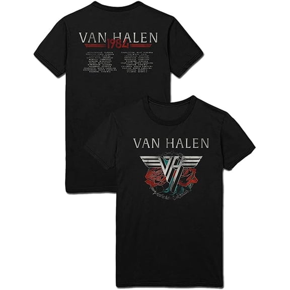 Van Halen Men's '84 Tour T-Shirt X-Large | Officially Licensed Merchandise