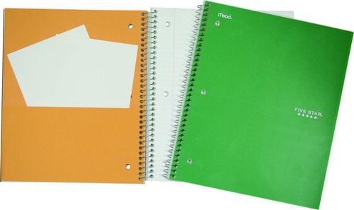 Five Star 2 Subject Wirebound Notebook