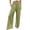 Mint Green, variant on Breezora Women's Linen Wide Leg Pants Summer Casual Drawstring Elastic High Waist Trousers With Pockets Beach Palazzo Loose Breathable Relaxed Fit
