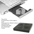 thumbnail image 3 of Slim Portable Externe DVD Lecteur USB 3.0 Type C, CD DVD ROM Écrivain pour, OS X, 3 of 8