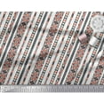 thumbnail image 2 of Soimoi Polyester Crepe Fabric Ikat Southwestern Fabric Prints by Yard 52 Inch Wide, 2 of 3