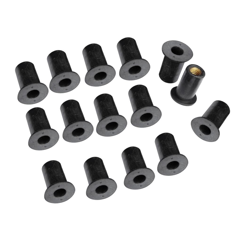 15 Pieces M5 Rubber  Fastener Fishing Kayak Accessories