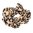 thumbnail image 1 of pitrice Grands Cheveux Scrunchies Léopard Impression Épaisse Extensible Réglable Ponytail Titulaire Bobbles Cheveux Bande Accessoires Multi Couleur Léopard yello, 1 of 5