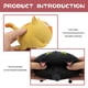 thumbnail image 4 of Squishy Fidget Sensory Stress Juguetes en forma de gato para niños, adultos, adolescentes, niños, descompresión, alivio del apretón, juguetes calmantes para niños y adultos, alivio de la ansiedad (neg, 4 of 5