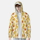 thumbnail image 2 of Balery Cute Chicken Sudadera ligera de manga larga con capucha y protección solar UPF 50+ para hombre y mujer, ideal para pesca y running-3X-Large, 2 of 7