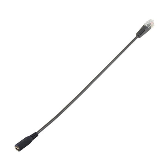 Office Headsets Conversion Cable RJ9 To 3.5mm Adapter Plug And Play Function
