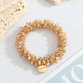 thumbnail image 1 of Coleteros para mujer, accesorios para el cabello con cuentas, pulsera de cuentas, coleteros, elásticos, pinzas para el cabello, redecilla fina, moño para mujer y niña con banda de perlas, 1 of 3
