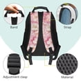 thumbnail image 4 of Pzuqiu Cherry Blossom Axolotl 17 Inch Personalized School Backpack for Boys Girls Large Capacity Custom Schoolbags with Name Customized School Backpack for Girls Ages 8-10, 4 of 7