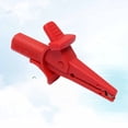 thumbnail image 4 of Shisuyan Test Clip Insulated Alligator Clip 4mm Banana Plug Multimeter Cable Probes Test Clip (Red), 4 of 9