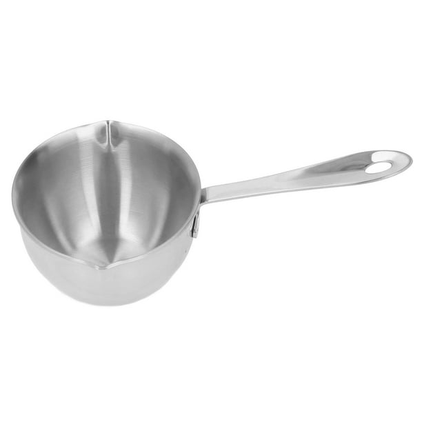 CXPAN, Salsa De Acero Inoxidable Saucpan Con Salida Para Leche, Chocolate Y Aceite, Olla Pequeña Para Gas O Estufa Eléctrica