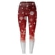 thumbnail image 3 of WILLBEST Mallas de Yoga Con Estampado Navideño Para Mujer, de Cintura Alta, Cómodas, Elásticas, Para Entrenamiento y Fitness Grande, 3 of 3