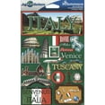 thumbnail image 2 of Reminisce Jet Setters Country Dimensional Stickers 4.5"X7.5"-Italy, 2 of 2