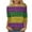 Multicolor#2, variant on DDAPJ pyju Mardi Gras Outfit for Women Dressy Casual 3/4 Length Sleeve Womens Tops Crewneck Mardi Gras Sparkly Shirt Carnival Party Blouses Multicolor XL