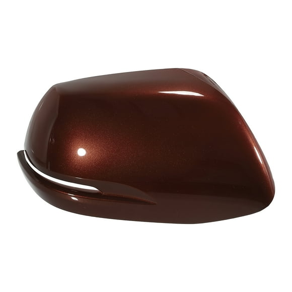 Unique Bargains Car Left Side View Mirror Cover Trim Exterior Rear View Mirror Shell Replacement for Honda CRV Brown