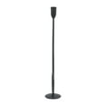 thumbnail image 4 of Sagebrook Home Metal, 16"h Round Taper Candle Holder, Black, 4 of 6