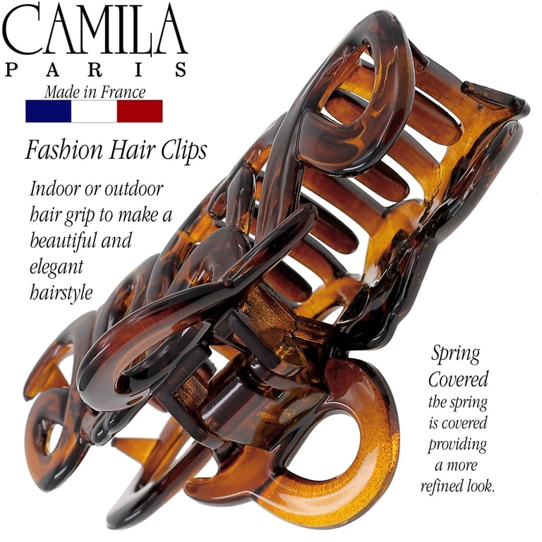 Camila Paris CP1380 French Hair Clip for Women, 3.25 inch  display picture 1
