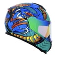 thumbnail image 2 of Casco Roda Revenge Pro Led Azul Viper Mica Verde Abatible Svs azul L, 2 of 6