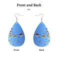 thumbnail image 4 of Power Hot Air Balloon Acrylic Teardrop Ear Rings For Women Dangling Party Holiday, 4 of 7