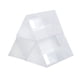 thumbnail image 2 of 8 Piezas de Prisma Triangular Transparente para Luces de Iris, Prismas Ópticos de Cristal, Enseñanza de Física, Espectro de Luz Refractada, 2 of 5