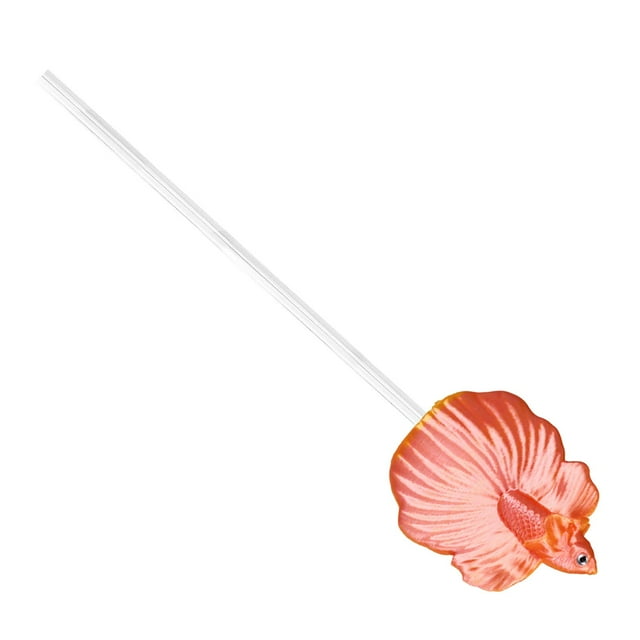 Varita de entrenamiento para peces betta, accesorios de decoración para acuarios, varilla de entrenamiento de cola interactiva y resistente para Atardecer dorado