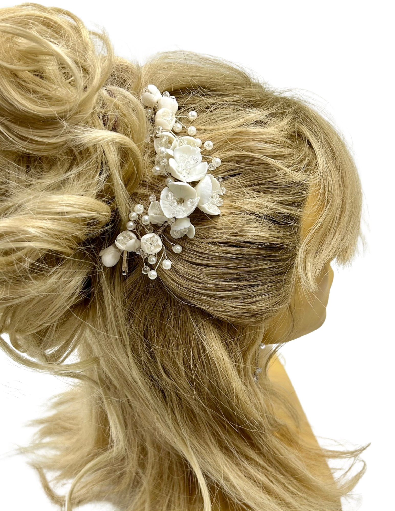 Lilies of the Valley Wedding Headpiece